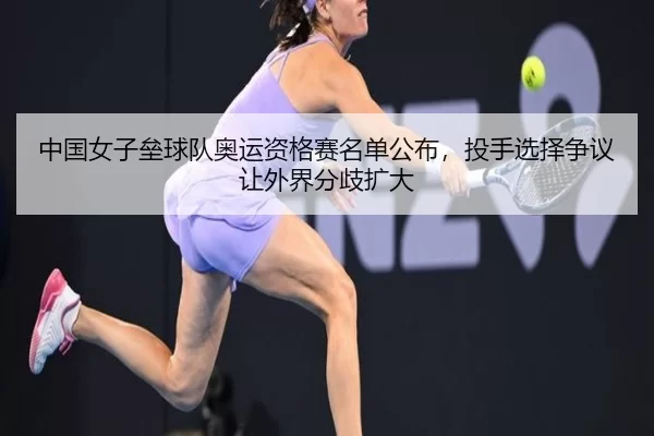 中国女子垒球队奥运资格赛名单公布，投手选择争议让外界分歧扩大